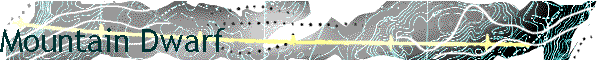 Mountain Dwarf